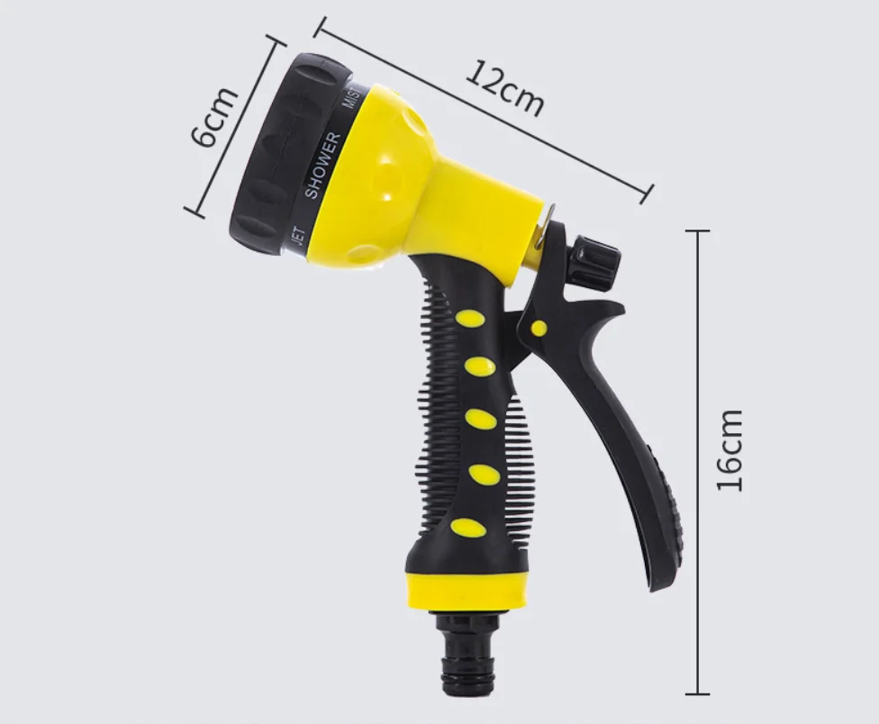 Sprayer Gun, Rotating Pressure Pistol Nozzle for Car Wash, Pet Shower