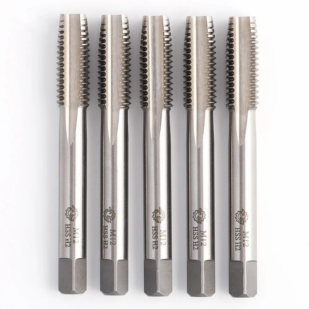 High Speed Steel Machine Tap GB/T3464.1 Metric Material HSS M12 threaded taps