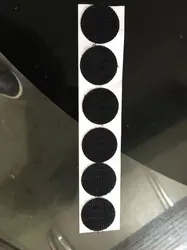 Wholesales hook and loop fastener dots coins multifunctional multipurpose Velcro self-adhesive