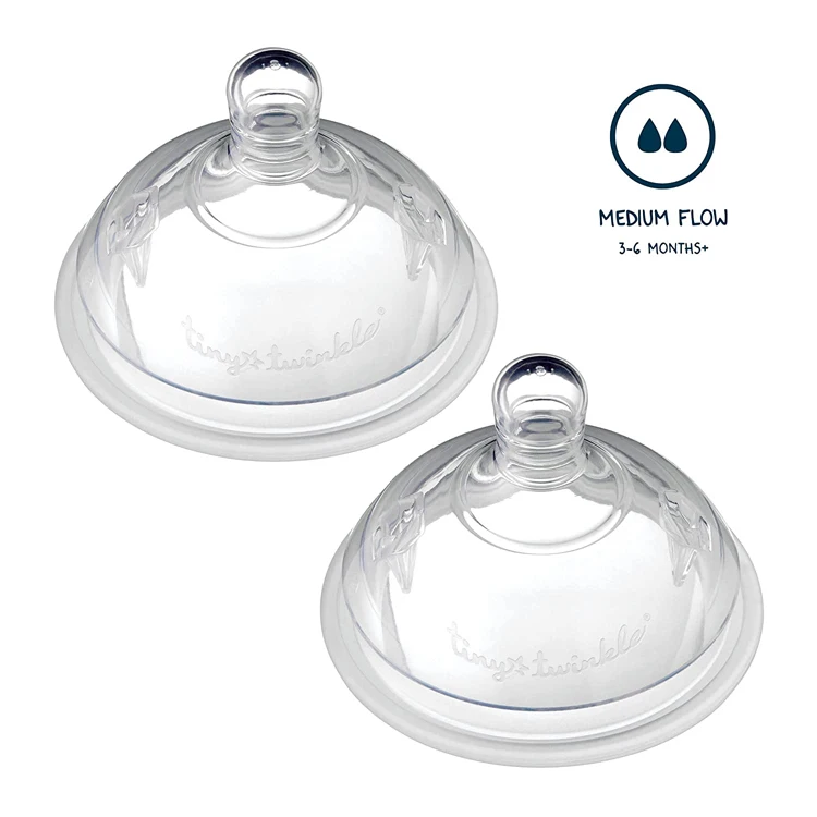 Silicone Anti-Colic Baby Bottle Nipple Non-Toxic BPA Free Baby Feeding 100% Silicone Baby Bottle Nipple