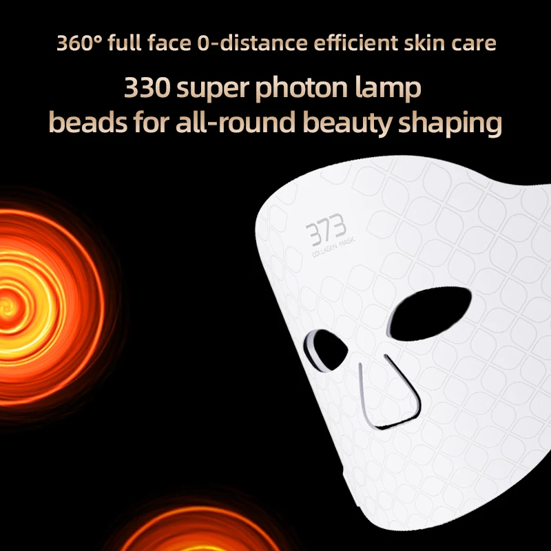 China Factory Wholesale Led Beauty face Mask Infrared Light Home Use Led Mask Light Therapy Led Facial Masks