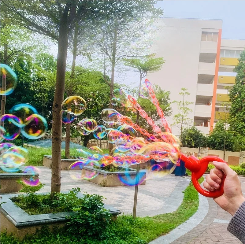 Hot Sell Wholesale Windmill Magic Wand Toys Mini Cartoon Wands Soap Toy Bubble Water Toys Kids Water Bubble Wands For Kids