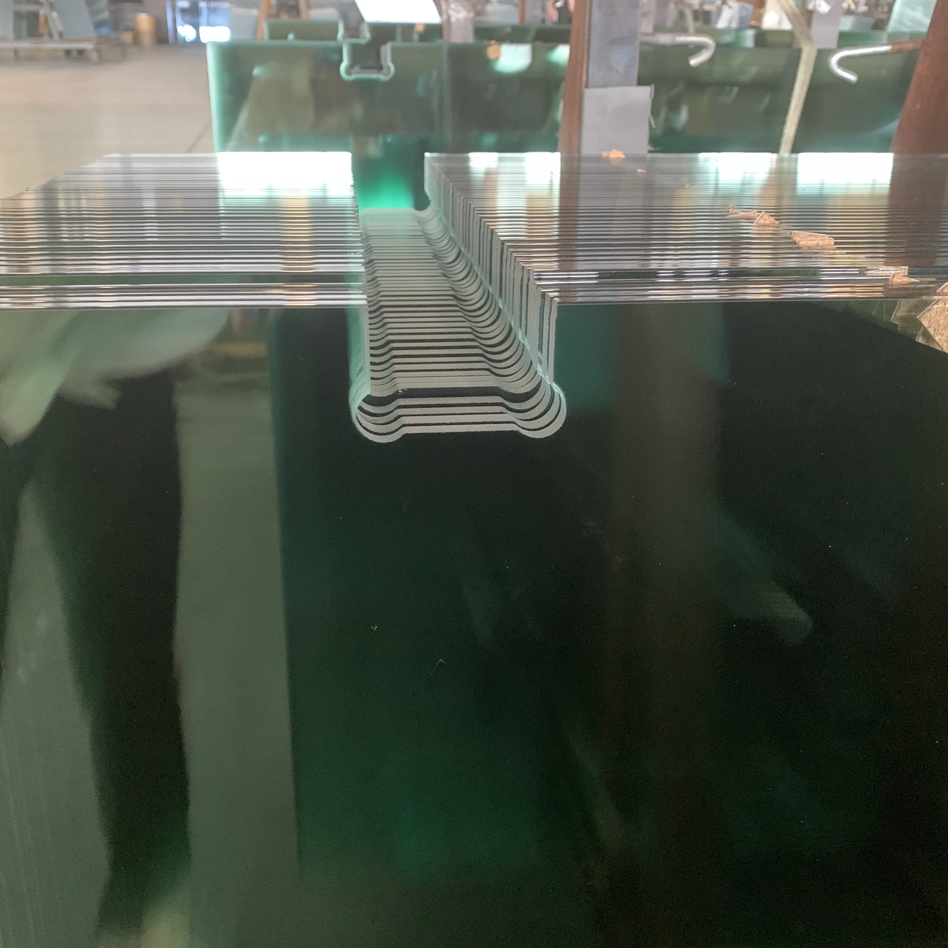 Tempered Low iron China Glass factory manufacturing ultra clear light 12mm ultra transparent laminated tempered glass