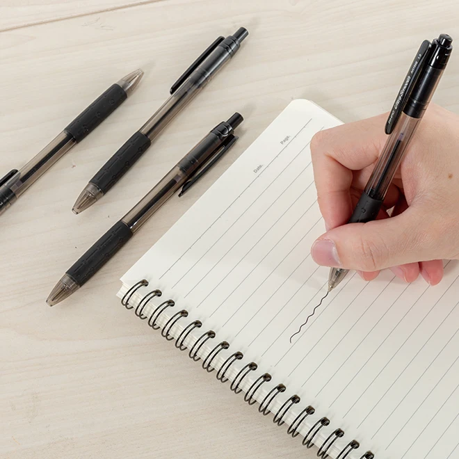 Регулируемая шариковая ручка, цветные рекламные ручки, шариковая ручка, синий пластиковый ластик, Пользовательский логотип