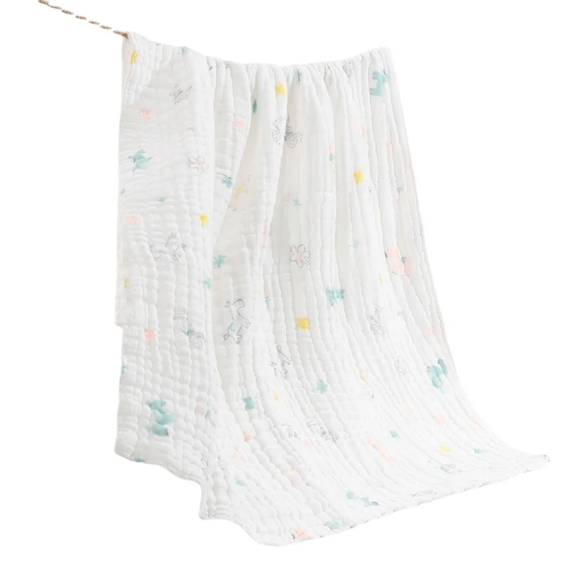 Organic Muslin 100 Cotton Gauze Super Soft Baby Bath Towel