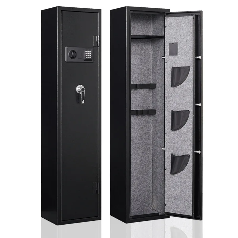 Modern Metal Electronic Fireproof Gun Safe Box Field and Stream Hidden Gun Holder for Hotel and Bedroom Storage