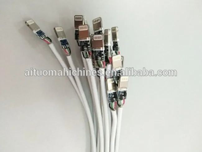 Led lighting switch soldering auto wire soldering machine USB cable soldering machine