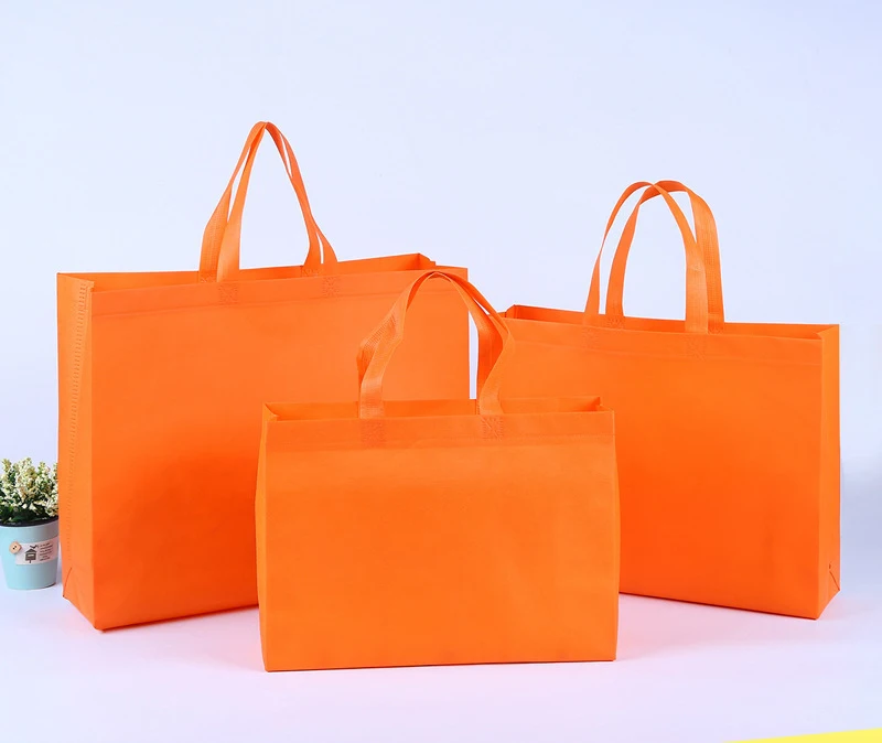 Huimei Wholesale Price Custom Printed Recycled Non-woven Tote Bag Reusable Promotional Fashion Non Woven Shopping Bag