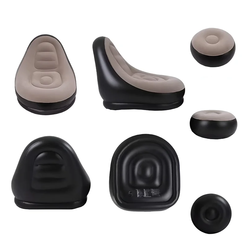 Hot Selling High Quality Pvc Inflatable Living Room Lazy Chair Sofa For Adult Or Chidren Super Lager Chair With Pumps