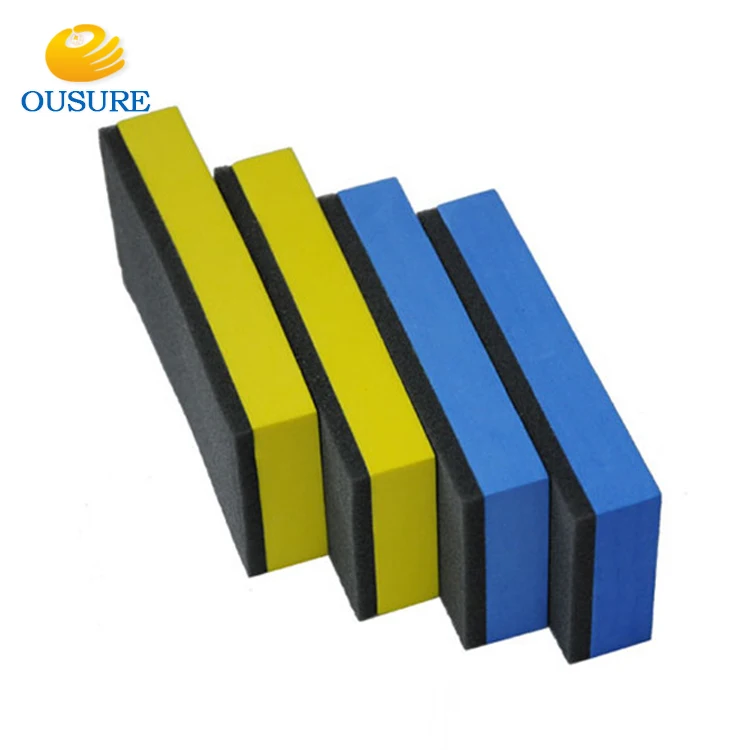 Car Ceramic Coating Sponge Automobiles Glass Nano Wax Coat Applicator Pads Sponges for auto waxing polishing
