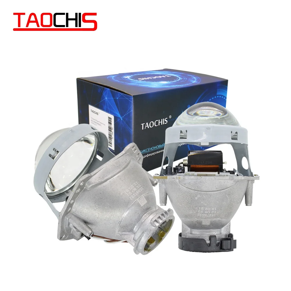 Автомобильная фара TAOCHIS 3 0 дюйма для биксенонового прожектора Hella Hid ксеноновая сменная Модифицированная D1S D2S D3S