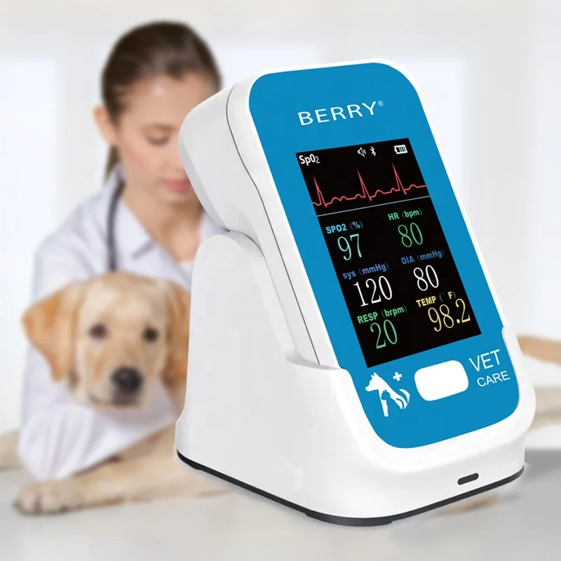 Berry Vet Veterinary Handheld Pulse Oximeter for dog cat horse  hot sale Veterinary Multi-parameter Monitor
