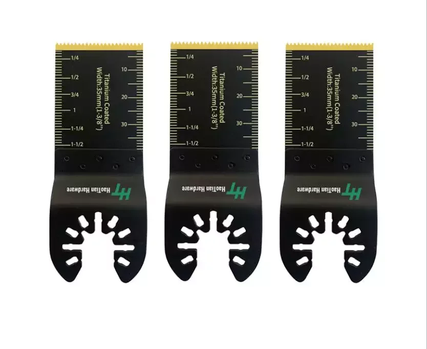 Quick Release High Carbon Steel Saw Blade Oscillating Multi tool Saw Blade Set for plastic, wood, soft metal Cutting