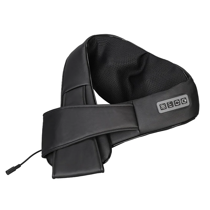 Электрический массажер для шеи и плеч, массажный пояс для тела с инфракрасными нагревающими шариками