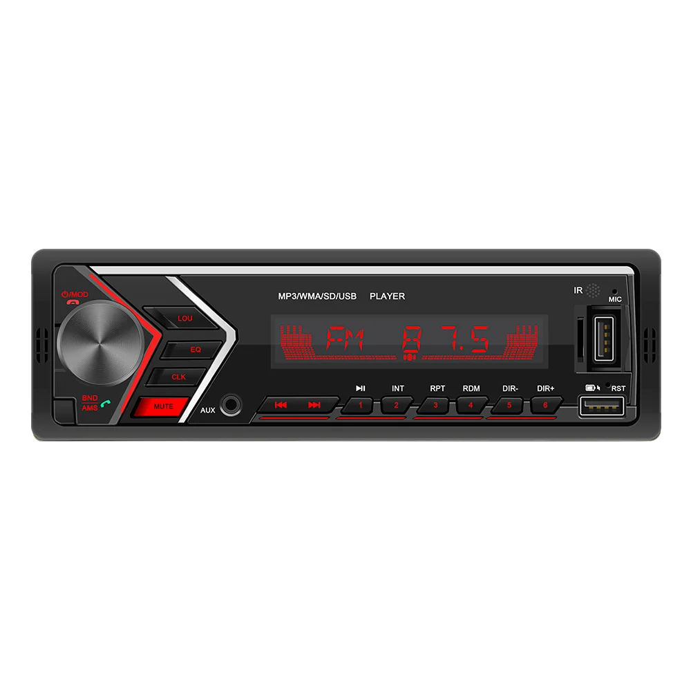 Model 505 Universal 1din Car Radio Stereo Audio Mp3 Player With Fm Bt Usb Aux For Car Dashboard Player