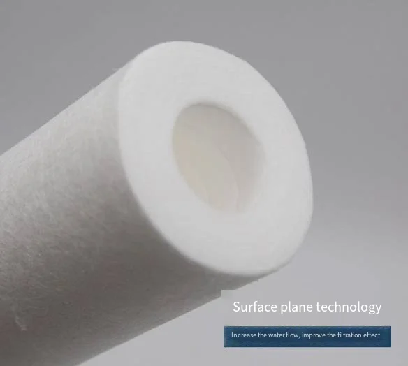 Food Grade PP Material High Quality 30inch 300-350g PP Cotton Filter Cartridge with 5micron/1micron for Home Purifier water