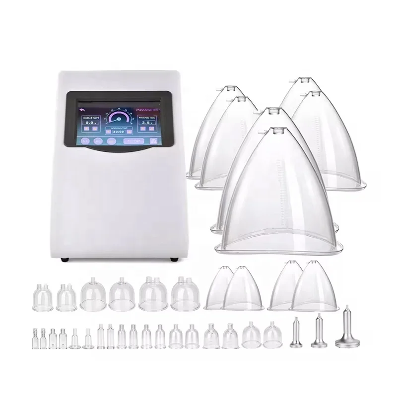 Factory direct sell portable cupping machine vacuum therapy breast enlargement butt lift machine