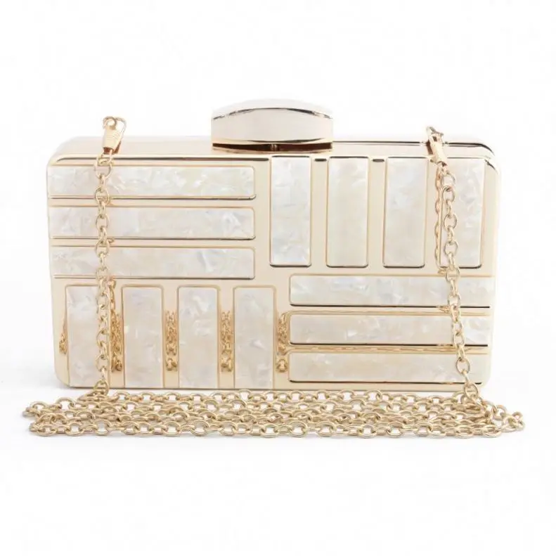 
2021 Evening Bags and Clutches for Women Acrylic Clutch Bridal Purse Wedding Party Handbag 