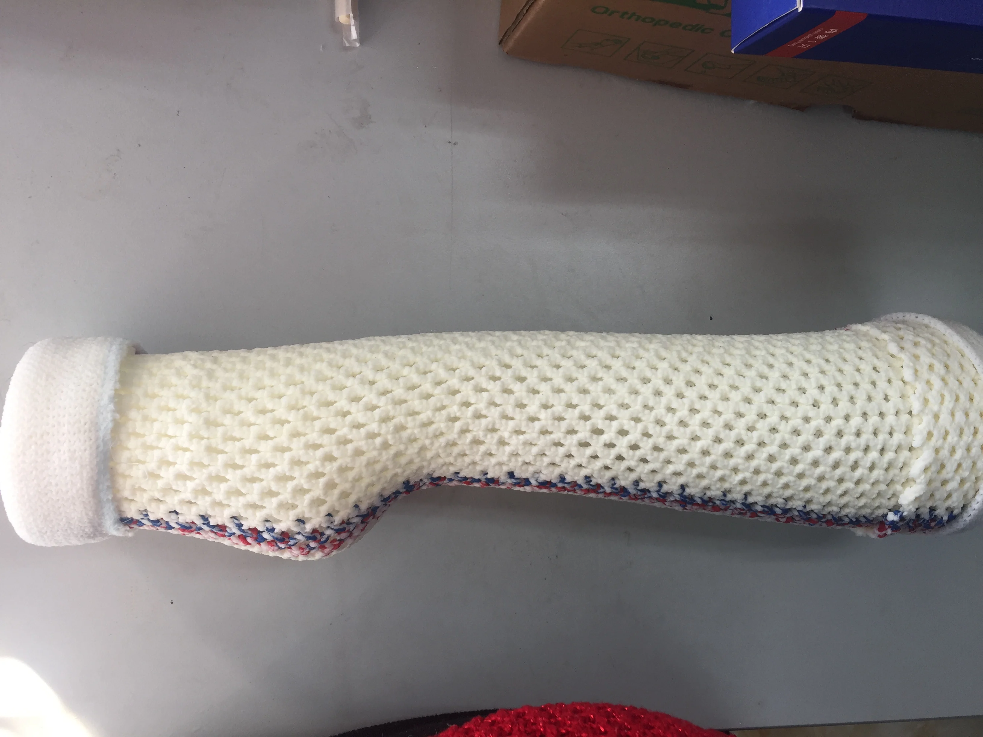 sleeve type bandage casting tape for arm and leg