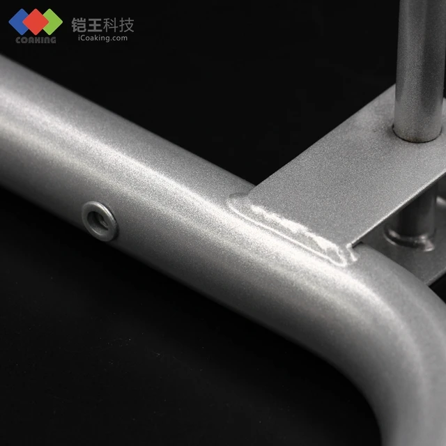 Top Coat Silver Powder Paint Clear Transparent Polished Powder Coatings for Metal Base