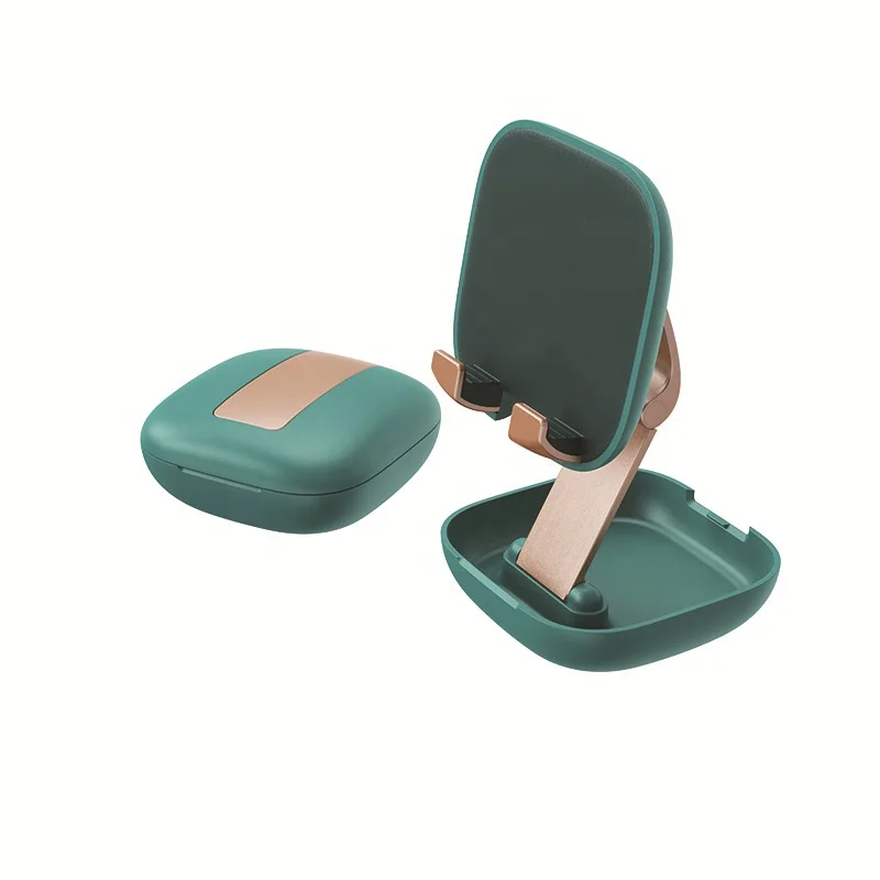 New Releases 2022 Folding Desk Phone Holder Portable Metal Stand For iPad Promotion Gifts Cellphone Accessories Bracket Support