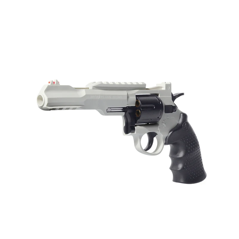 Hot Selling Revolver Launcher Soft Bullet Toy Equipment Easy Collocation Ejection Gun Pistol Shell For Boys Adult Cs Shoot Game