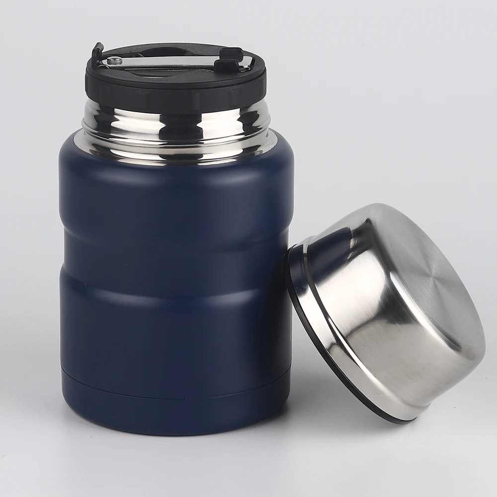 Фляга для еды, вакуумный термос из нержавеющей стали, фляга для еды king, школьная фляжка для еды