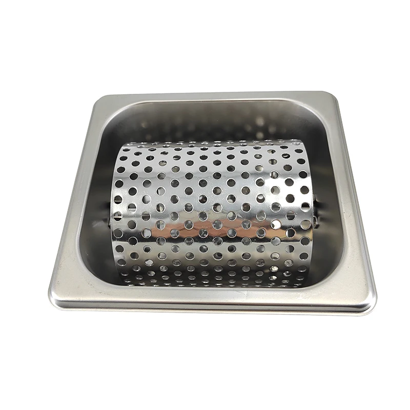 Factory Wholesale Stainless Steel Cheese Spreader Toast Loaf Bread Butter Roller Wheel with Large Capacity Container