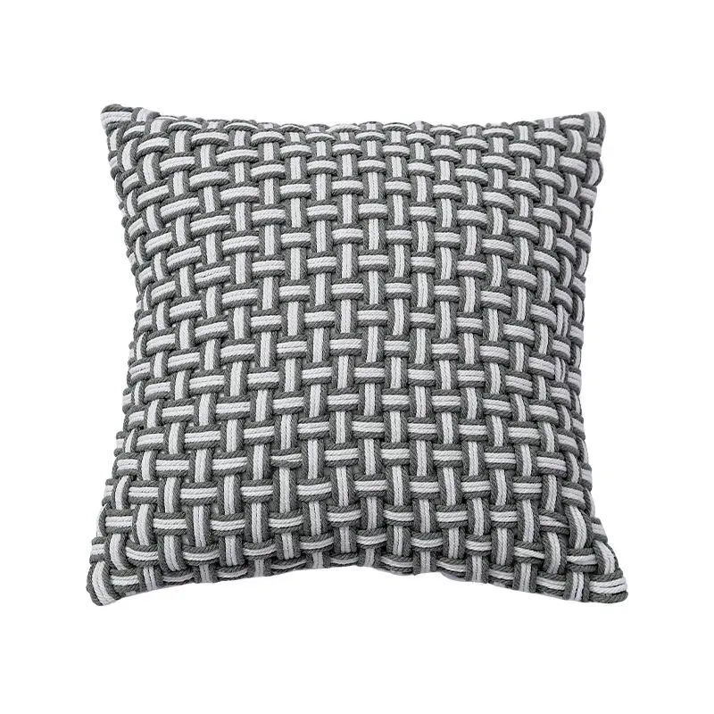 Soft Striped Corduroy Decorative Euro Throw Pillow Covers for Couch Sofa Bedroom