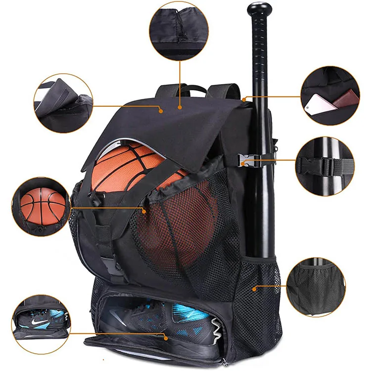 Casual Sports Backpack for Girls for Gym Football Baseball Basketball Volleyball & Soccer for School & Travel