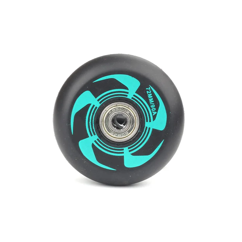 EACH Accessories Professional Inline Roller Skates 90A Hardness PU Rubber Wheels 80mm 72mm 76mm PP Chassis Skate Shoes