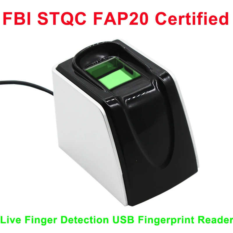 Secugen Hamster Pro 20 U20-A OEM Brand LEEKGOTECH Biometric USB Fingerprint Reader Scanner For Government Banks Telecomm