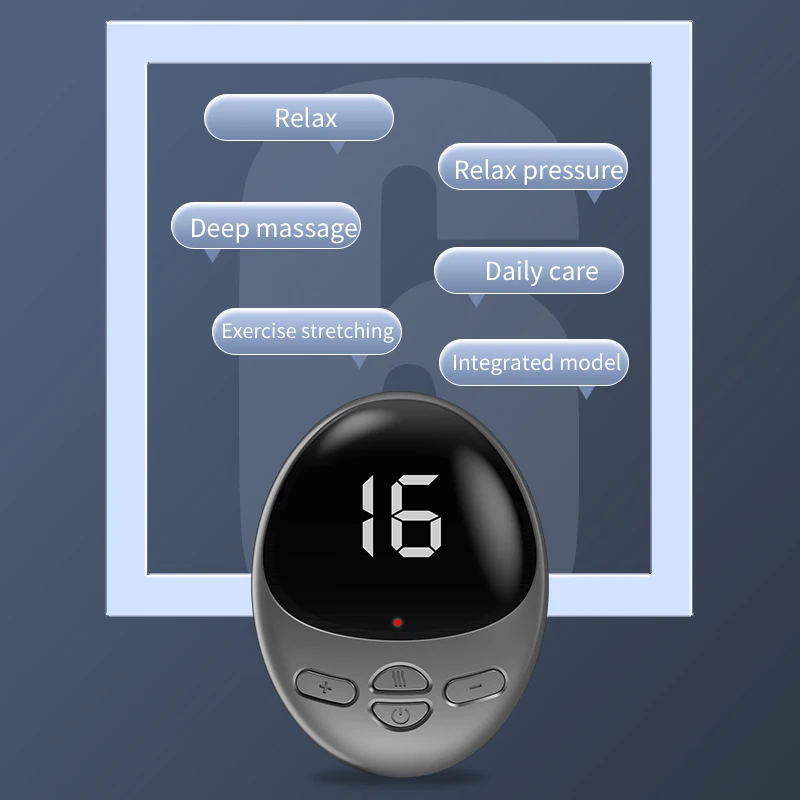 Mini electrodes pads Muscle Relax Body Massage Pads menstrual pain relief patch EMS pulse massage