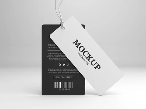 Эксклюзивная картонная бирка на заказ для печати одежде джинсах товары одежды подвесные бирки из