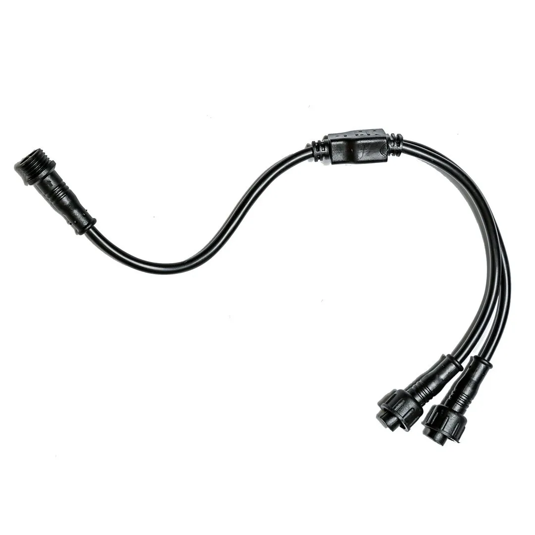 Extension cable harness 2/3/4 meters, rocker switch harness, and spring mount for atv utv light whip