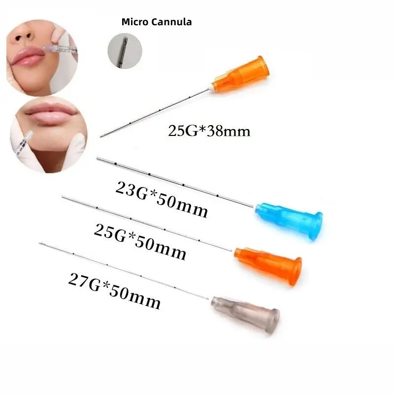 18g/25g/27g/30g Ha Filler Disposable Mesotherapy Needle blunt tip cannula needle