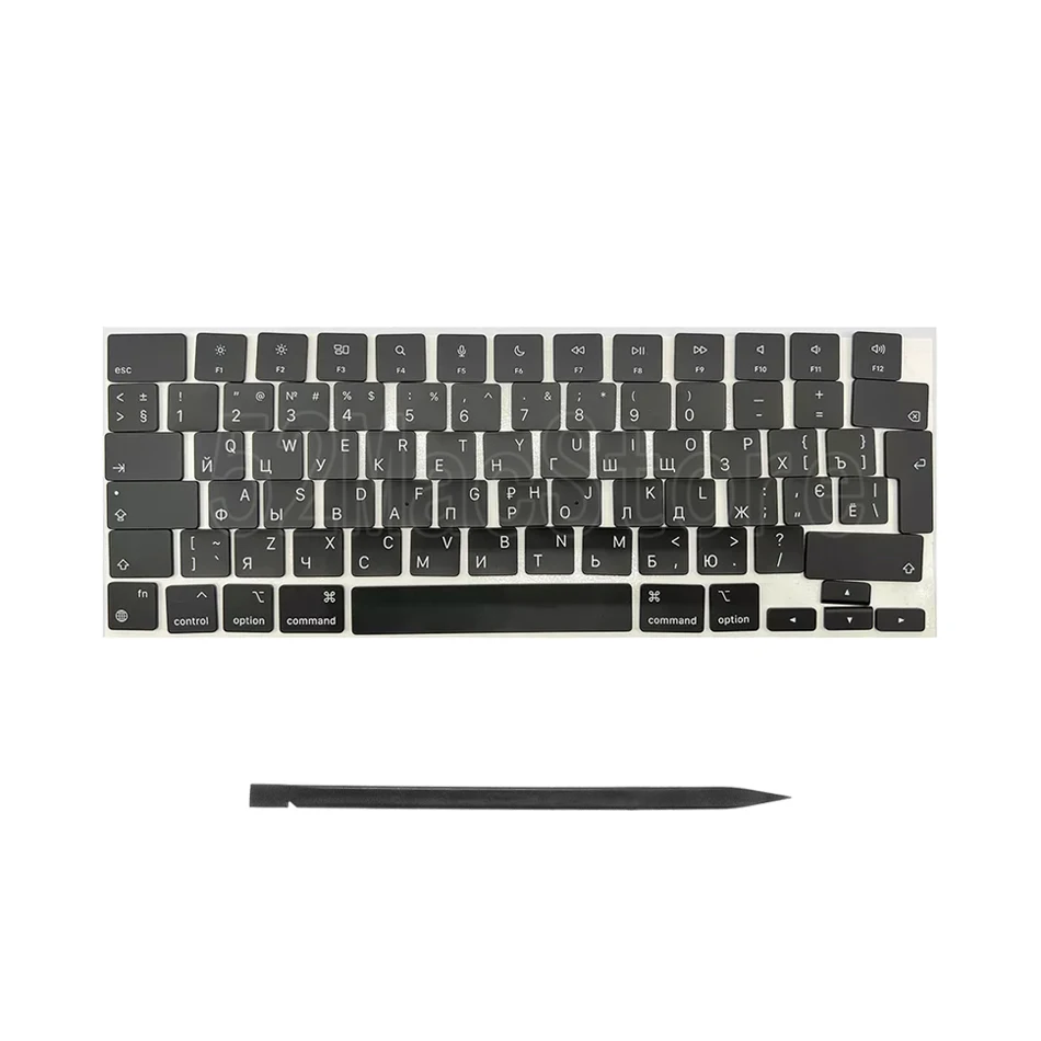 Original 2021 Laptop A2442 A2485 Keycaps Set Russian RU For Macbook Pro M1 Pro/Max Retina 14 16 inch 2021 Keyboard KeyCaps