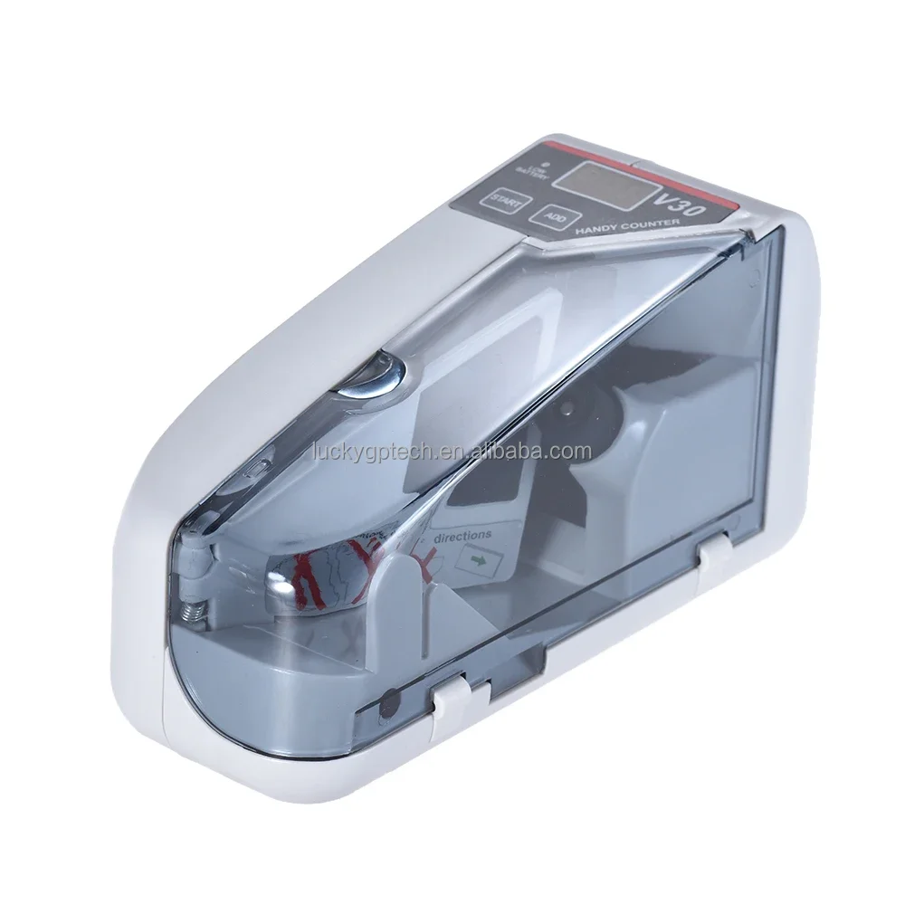 Portable Mini Money Counter Suitable for Multi-Currency Bill Counter Handy Currency Counter for Small Business Cash Counting