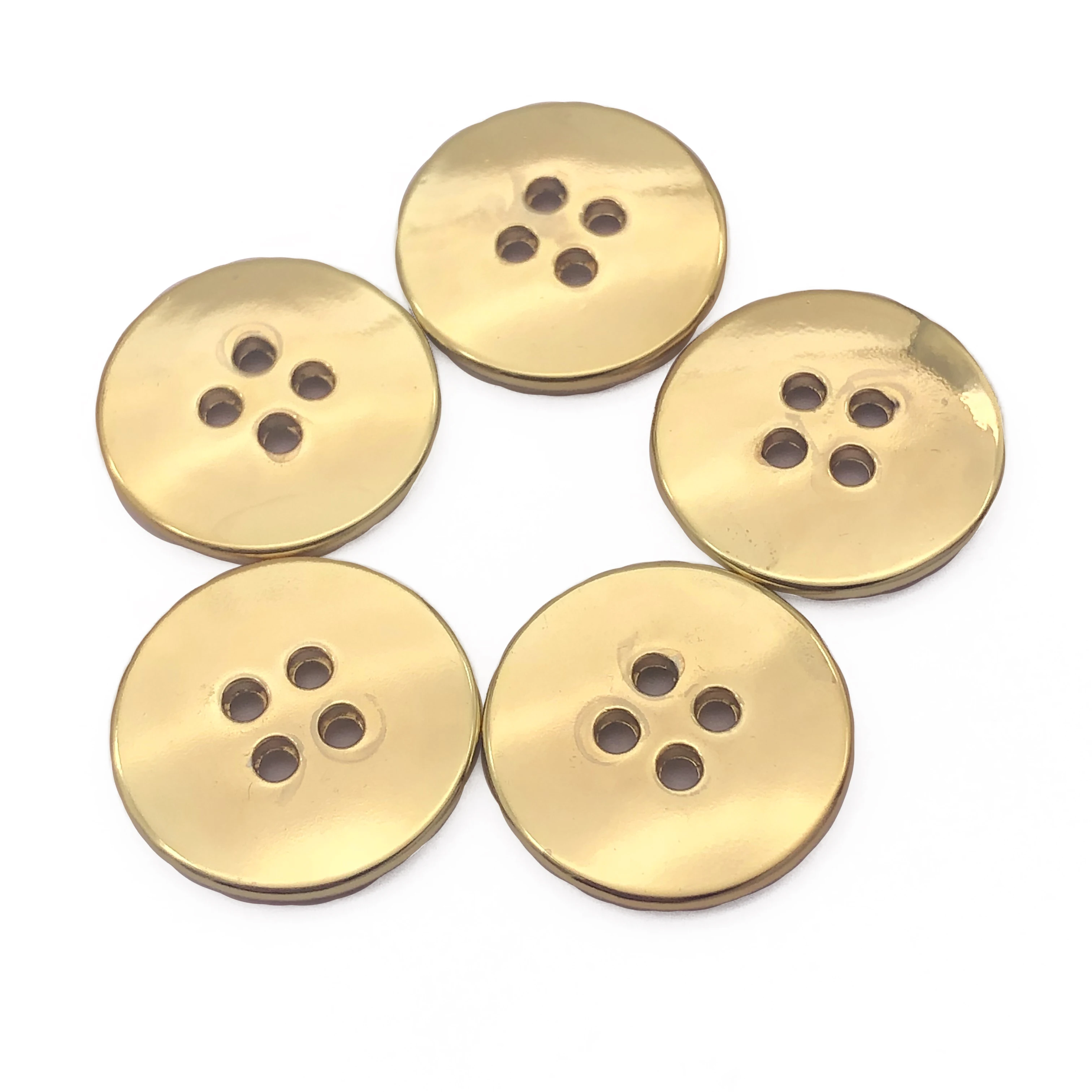  high quality custom size and logo 4-holes button for clothes