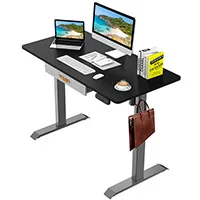 Factory Supply Best Cheap Stand up Desk Electric Pc Computer Desk Adjustable Motorized Standing Desk With Storage Drawers