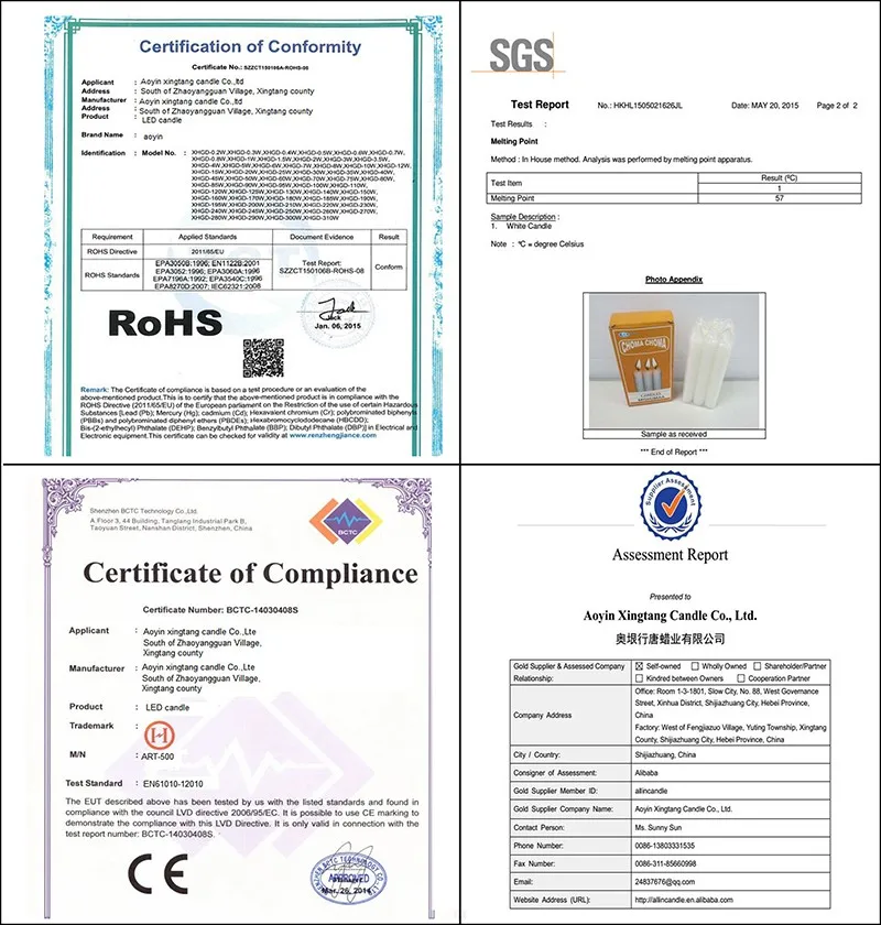 Home decor electric battery velas led candle