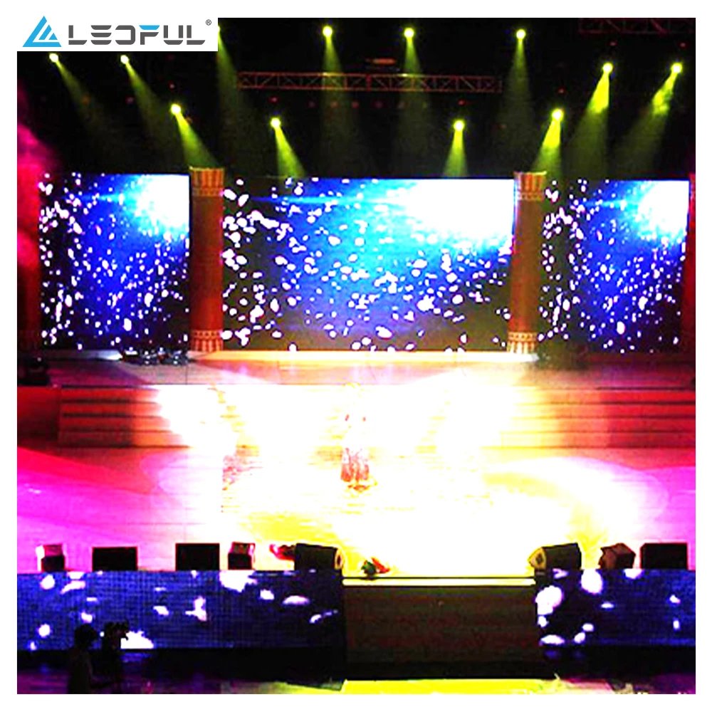 Wholesale P3.91MM Outdoor P3. 9 Cabinet 500X500MM Rental LED Screen Never Black Screen Rental Video Wall LED Display