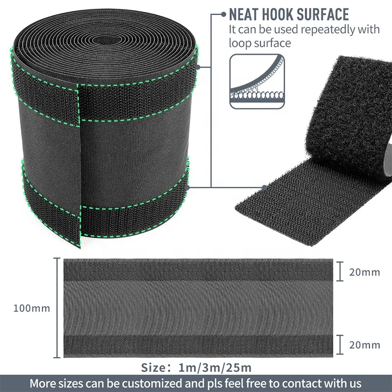 cable wires assemblies underground cable cover waterproof cable protection tiles Organizer hook and loop suppliers