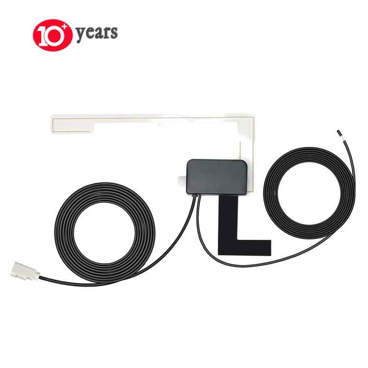 Vehicle DAB Aerial Antenna Car Indoor FM AM High Gain Stick Glass Mount DAB Radio Aerial Antenna Car  FAKRA