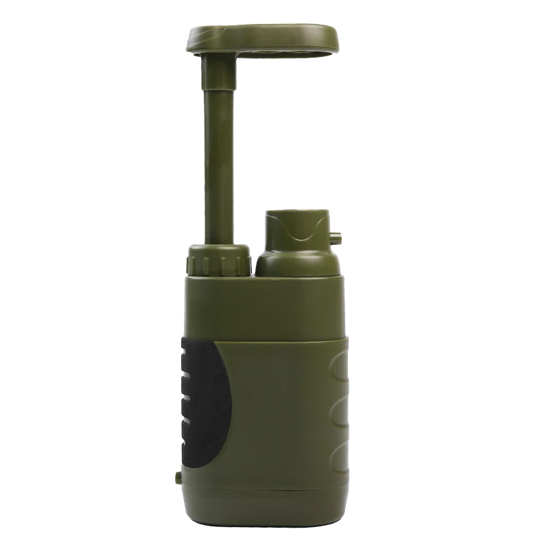 Outdoor Water Filter Straw 3000L Active Carbon Portable Water Purifier for Camping Hiking Travel Filter Out 99.999% Bacterium