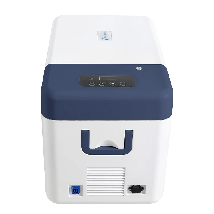 Refport small deep freezer 25L portable freezer -60 degree manufacturers mini freezer