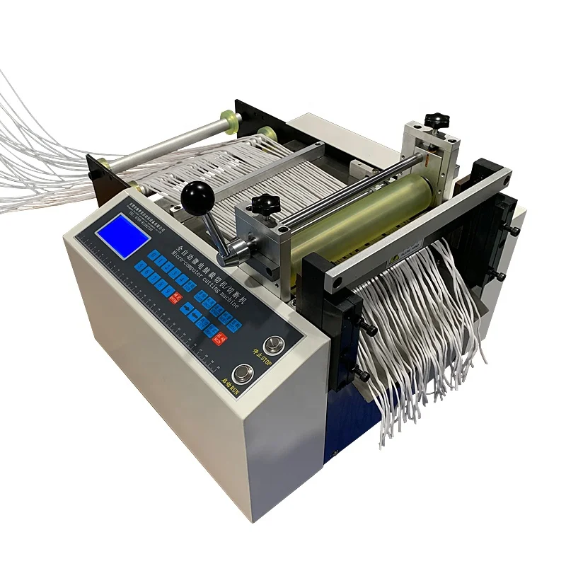 Automatic ear band rope cutting machine rubber band rope cutting machine round wire flat wire cutting machine large stock