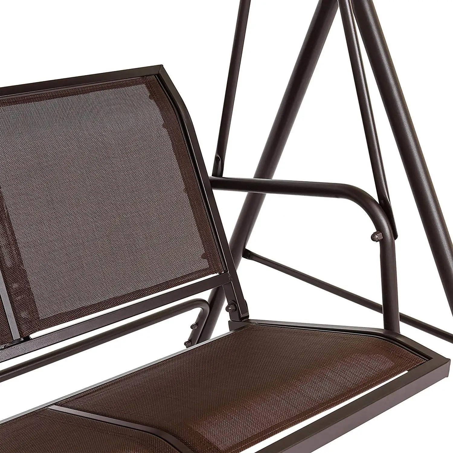 Outdoor furniture Garden decor entertainment facilities Metal 3 seat Rocking chair swings