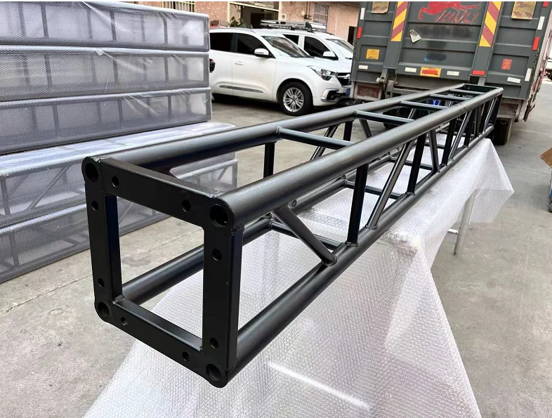 Aluminum Square and Triangle Bolt Stage Display Truss for Concert for Enhancing Stage Lighting Effects