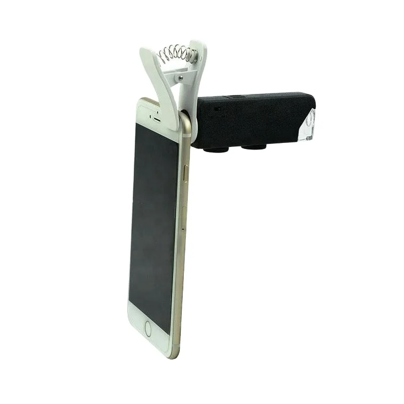 60X-100X Optical Zoom digital microscope with Mobile Phone clip